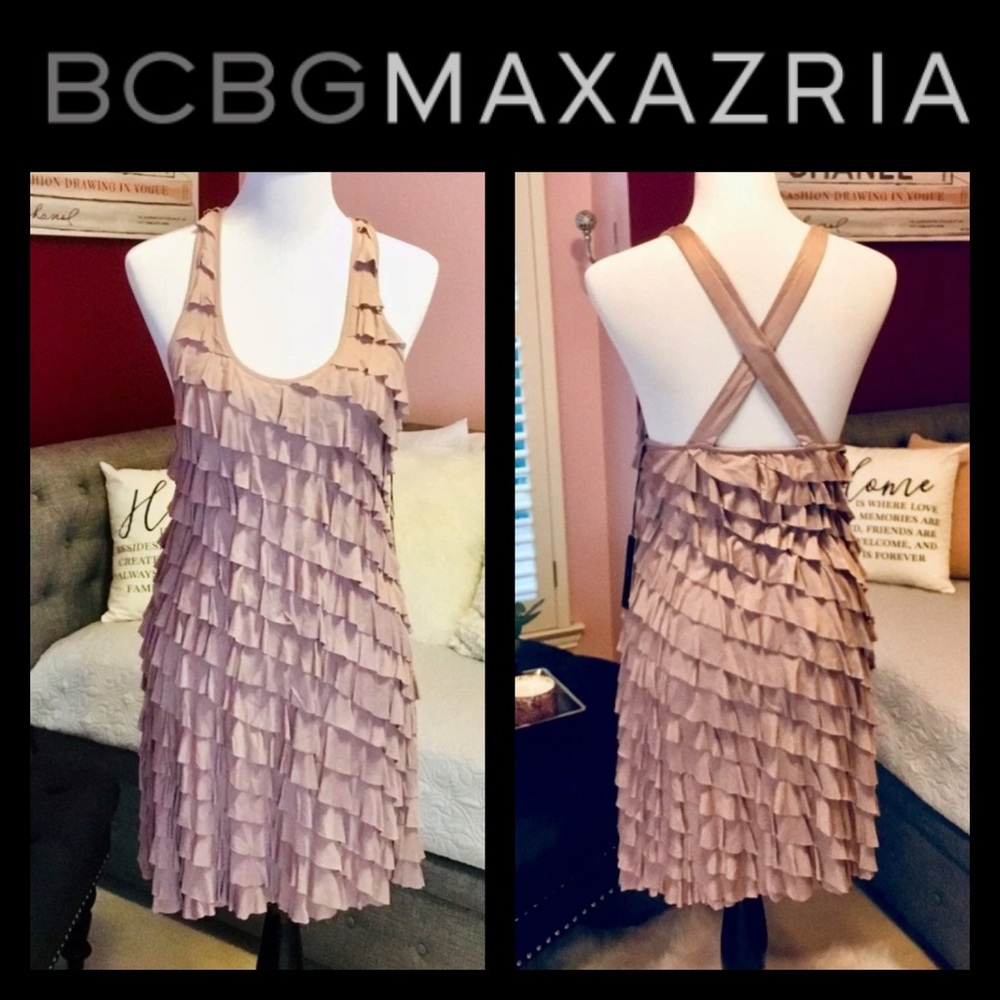 NWT! Beautiful BCBGMaxAzria Mauve Cocktail Dress
